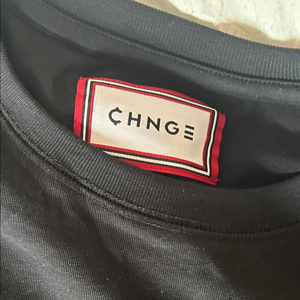 CHNGE Black Statement Tee- unworn - Picture 3 of 9